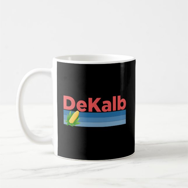 Dekalb Illinois Maj Dekalb Kaffemugg (Vänster)