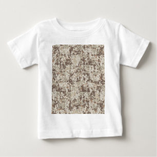 Dekan för Desert Stil Digital Camouflage Beige Dec T Shirt