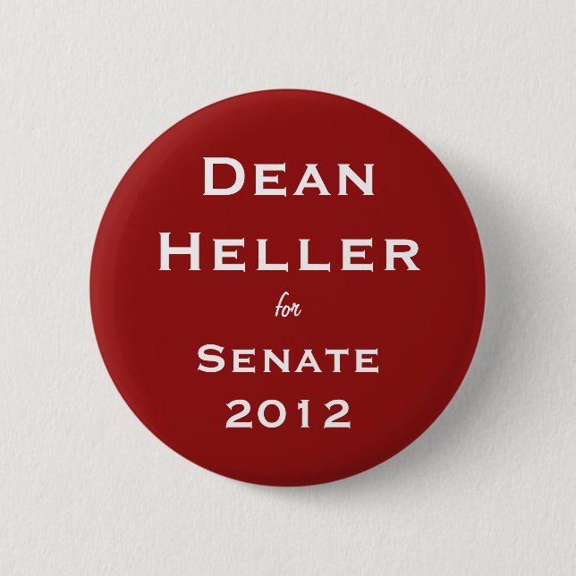 Dekanen Heller för senat knäppas Knapp (Framsida)