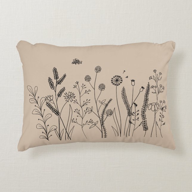 Dekaniska fyllningen av Wildbloms accent Pillow me Prydnadskudde (Framsidan)
