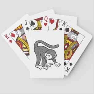 Dekar för Betalande av monkey-kort Casinokort