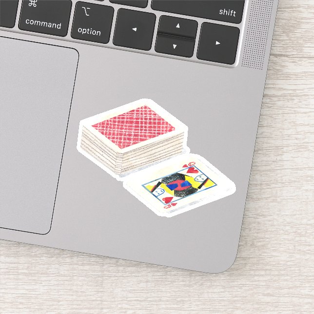 Dekar för uppspelningskort klistermärken (Detalj)