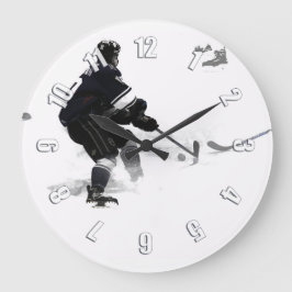 Deke - Hockey Player Stor Klocka