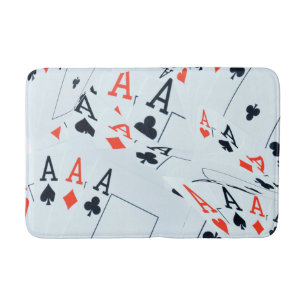 "Deke of Destiny: Layered Ess in a Poker Shuffle" Badrumsmatta