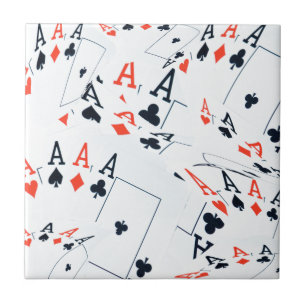"Deke of Destiny: Layered Ess in a Poker Shuffle" Kakelplatta