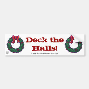 Dekk Halls Boughs of Holly Bildekal