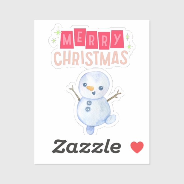 Dekk Halls: God jul Cheer" Klistermärken (Ark)