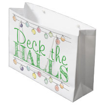 Dekka Halls-julens vattenfärg Ornaments