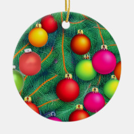 Dekka Halls Julgransprydnad Keramik