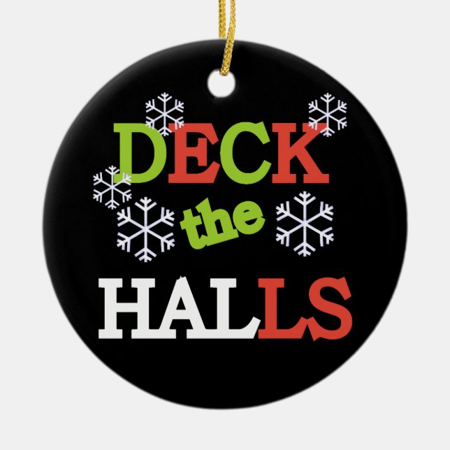 Dekka Halls Keepsaké Ornament (Framsidan)