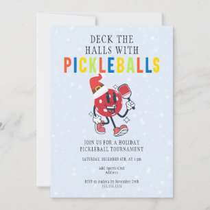 Dekka Halls Pickleball-julturneringen Inbjudningar