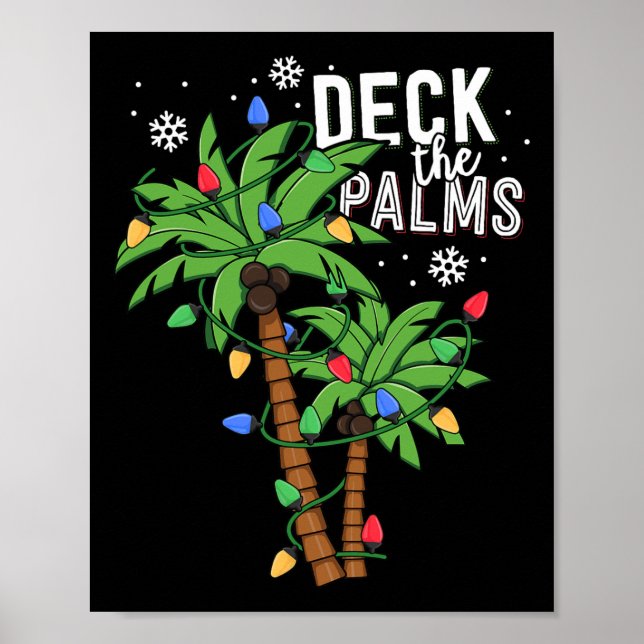 Dekka Handflatan Tropical Hawaii jul Handflatan Tr Poster (Framsidan)