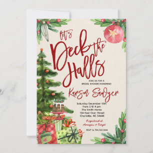 Dekka Möhippan Halls jul Inbjudningar