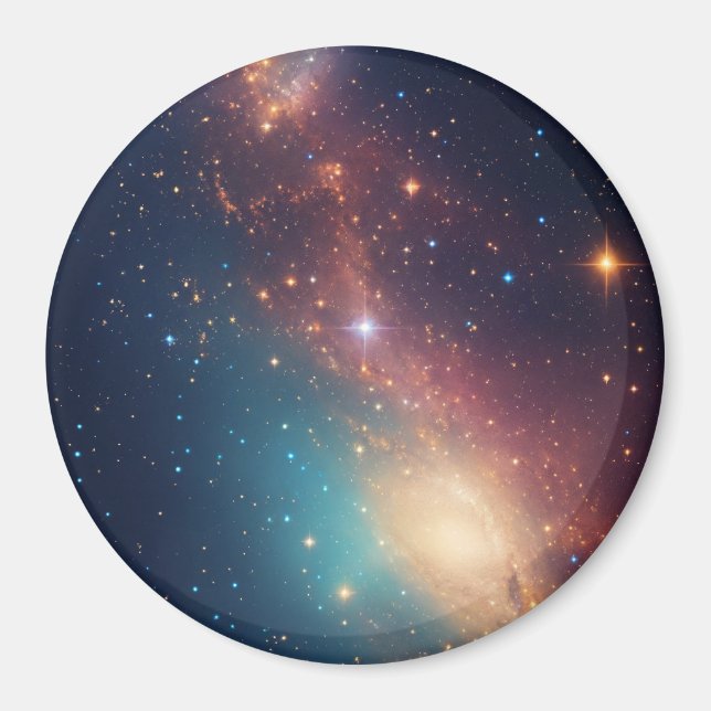 "Dekka ut din bil med våra Galaxy Magnets" Magnet (Framsidan)