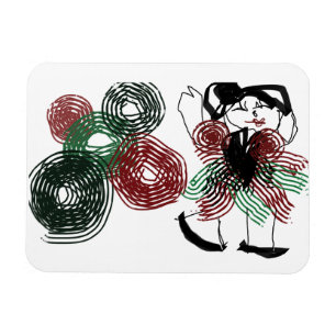 Dekning i pepparmynt magnet