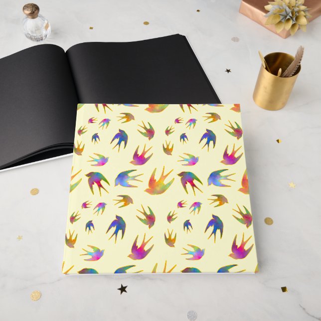 Dekning med Vinden Sunkissed Gästböcker (Framsidan öppen)