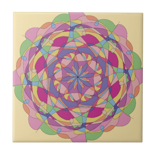 Dekokissen Kakelplatta (Framsidan)