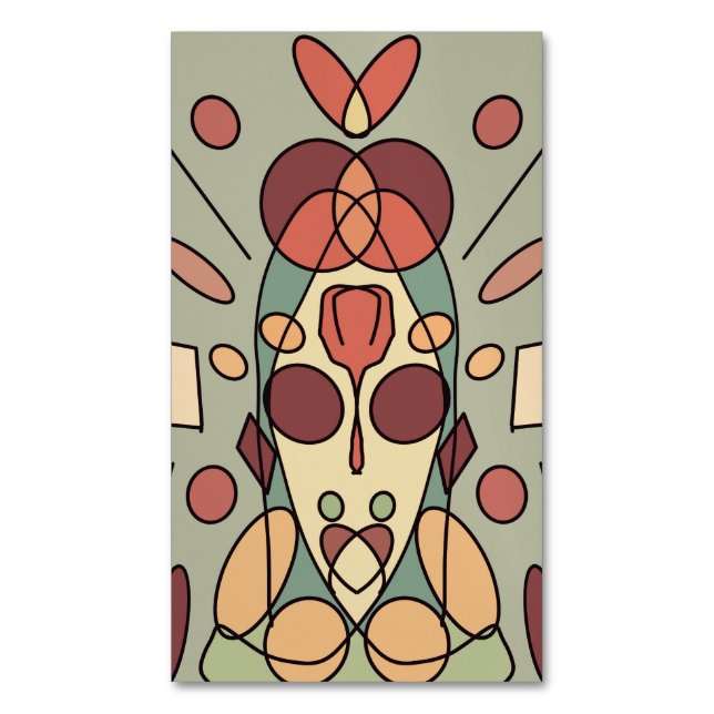 Dekokissen Magnetiska Visitkort (Framsida vertikal)