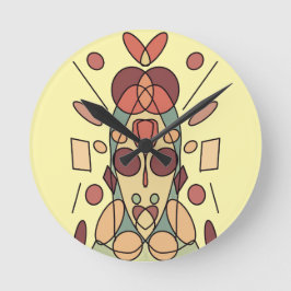 Dekokissen Rund Klocka