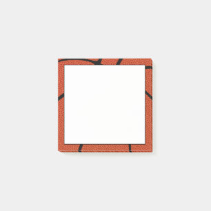 Dekor för baskettränare- eller spelaresportkonto post-it block
