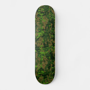 Dekor för brytning för skogsmarkstilDigital Skateboard Bräda 19,5 Cm
