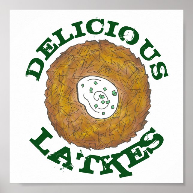 Dekor för giftigt latkes-Cuisine (Framsidan)