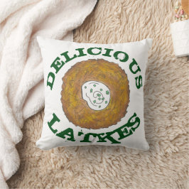 Dekor för giftigt latkes-Cuisine Kudde