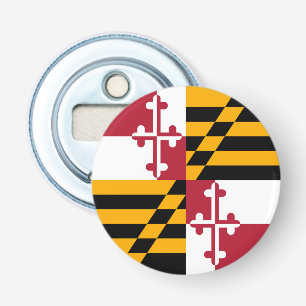 Dekor för Maryland statlig flaggastil Flasköppnare