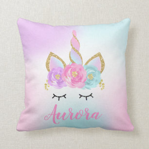 Dekor för rum för Unicorn för Unicorndekorativ Kudde