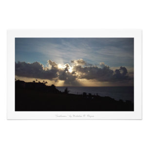 Dekor "för Sunbeams" Kauai natur Fototryck
