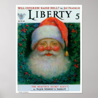 DEKOR: LIBERTY MAG JULTOMTE JUL POSTER