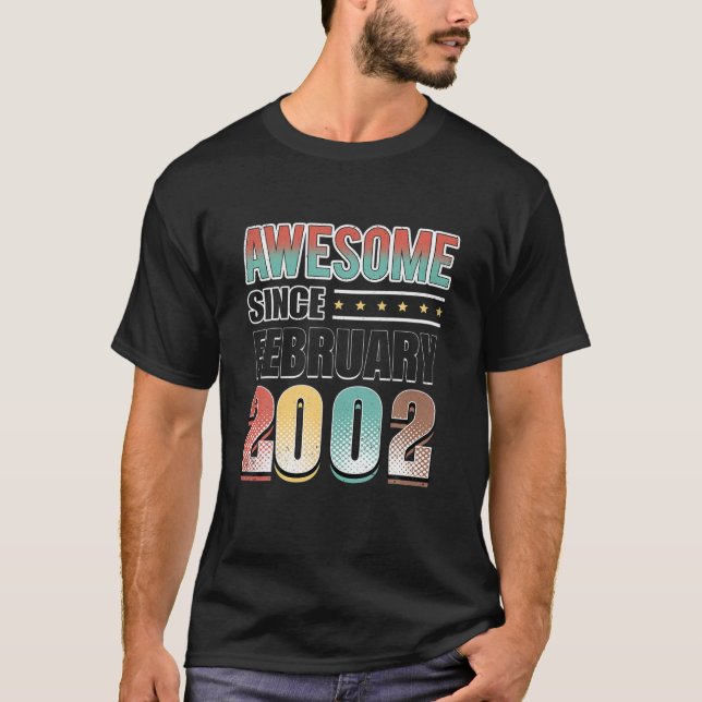 dekoration 20 dagar efter födelsedag Fantastisk ef T Shirt (Framsida)