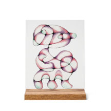 dekoration av abstrakten tittar glas