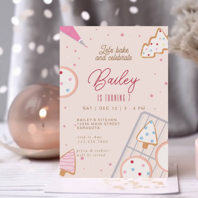 Dekoration av Födelsedagsfest för jultomte Inbjudningar (Skapare uppladdad)