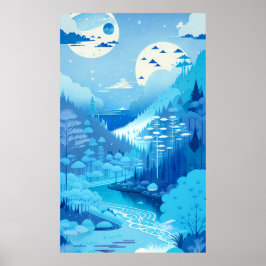 dekoration av vardagsrummet Seattle, Kalifornien, Poster