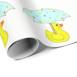 Dekoration för baby shower presentpapper