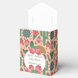 Dekoration för Babykläder för Rosa i öknen Presentaskar