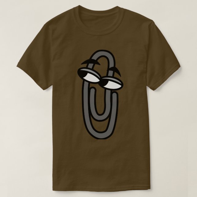 Dekoration för Clippy Office Pal Office Assistant T Shirt (Design framsida)