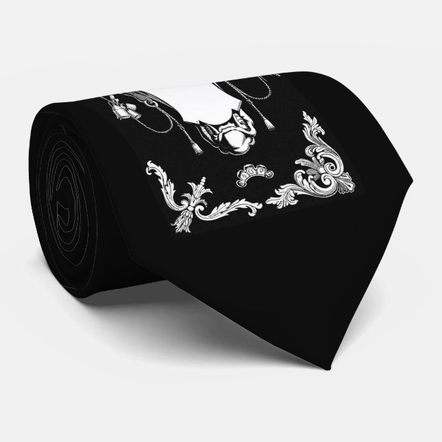 Dekoration för det gotiska monsterantique architec slips (Rullad)