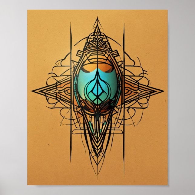 Dekoration för Dreamcatcher Serenity-hemmet Poster (Framsidan)