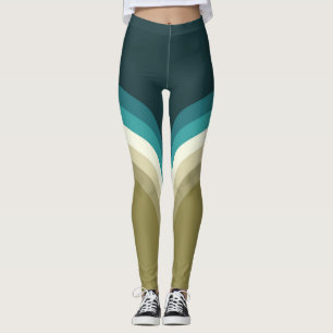 Dekoration för dubbla för Retro stil Leggings