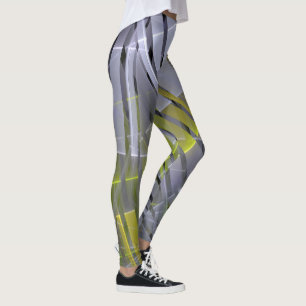 dekoration för glansig abstrakt leggings