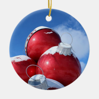 Dekoration för julkulafoto