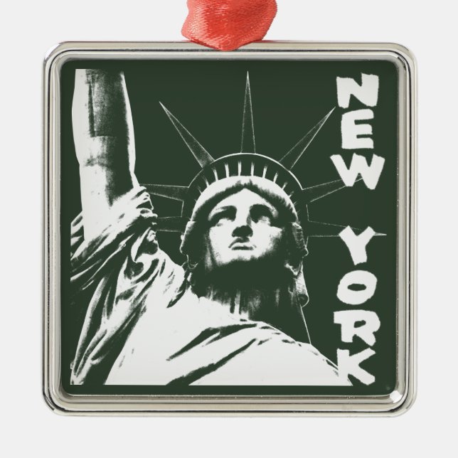 Dekoration för New York prydnadNew York souvenir (Framsidan)