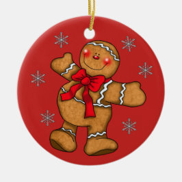 Dekoration för pepparkakajulprydnad