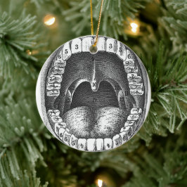 Dekoration för tandläkarkontors jul