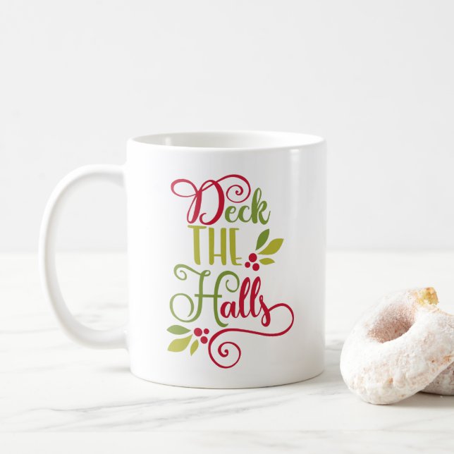 dekoration till hallarna kaffemugg (Med munk)