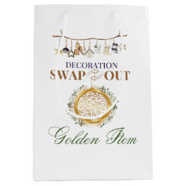 Dekoration - växla ut gift-fack för gyllene objekt