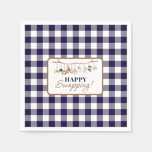 Dekoration växla ut jul Party Pappersservett (Framsidan)