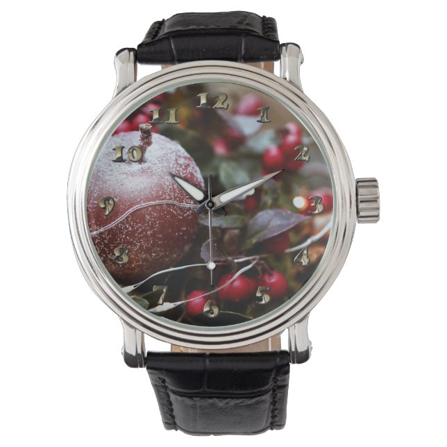 Dekorationen Advent och jul Armbandsur (Framsida)